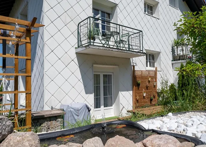 Apartmán L'aubepine Au Bord Du Vue Directe Sur Le ,borne E A 20m